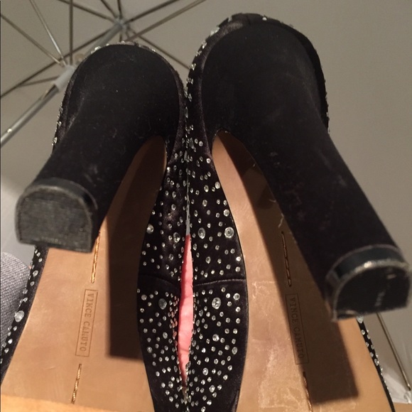Vince Camuto Black Studded heels - Picture 6 of 6